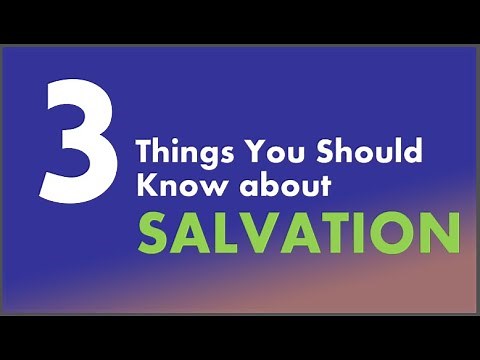 What is SALVATION?? / true meaning of salvation/ 3 things to know about salvation KJV bible)