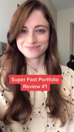 Super fast portfolio review!#advertisingtiktok #portfolioreview #advertisingmajor #designertips