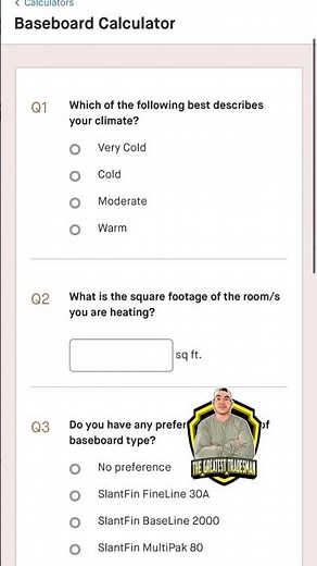 SupplyHouse.com Baseboard Calculator ➕ #baseboard #plumbing #heating #ecommerce #skilledtrades