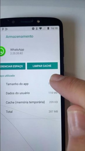 Como limpar o cache do WhatsApp #whatsappstatus #whatsapp #whatsapp_status #whatsappstatusvideo