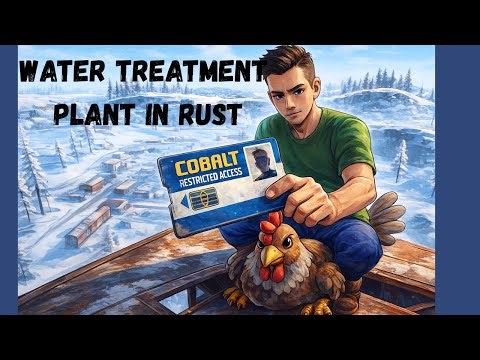 How to loot water treatment plant in rust? full guide