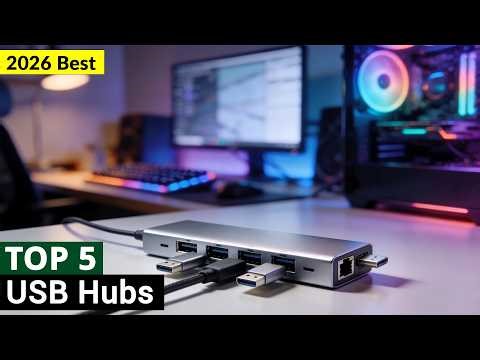 Top 5 Best USB Hubs in 2026 (For Mac & PC!)