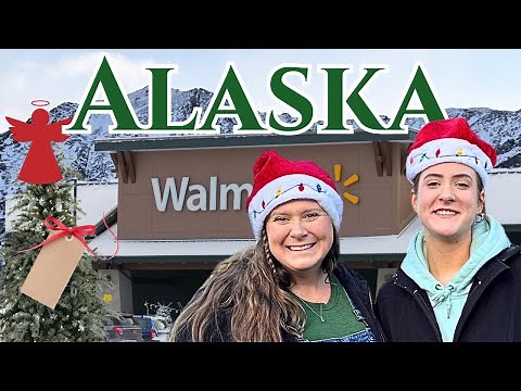 Most Beautiful Walmart and Angel Tree shopping haul in Eagle River Alaska on #vlogmas2024 day 8
