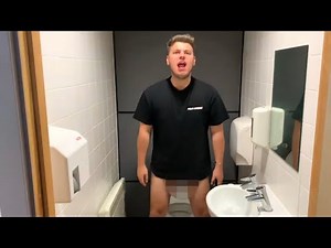 USING THE TOILET WHILE ON A TREADMILL GETS MESSY!