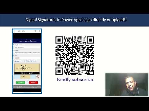 Digital signatures in Power Apps - sign directly on a form or upload from your computer!