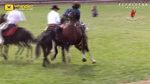 83K views · 3.5K reactions | Enjoy highlights from the final day of action at the Pendleton Round-Up including Bareback Riding, Saddle Bronc Riding, Bull Riding and Barrel Racing! LET 'ER BUCK! | Wrangler Western | Facebook