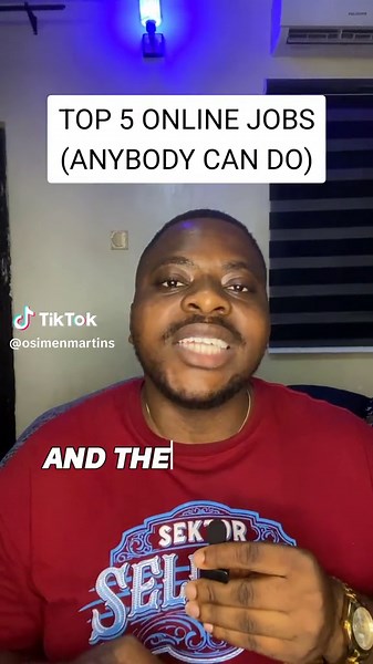 Top 5 Online Jobs Anyone Can Do