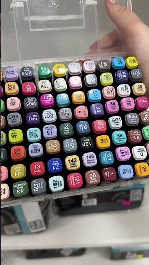 Set de 80 marcadores doble punta para dibujar y pintar! #plumones #marcadores #papeleria #colores