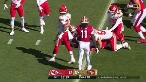First carry for the #49ers goes for a first down 😈 🎥: NFL | San Francisco 49ers on CBS Sports