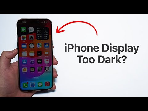 iPhone Screen Dimming Even At FULL BRIGHTNESS?? Here's Why!