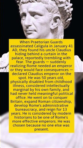 He Was Declared Emperor of Rome While Hiding Behind a Curtain During an Assassination