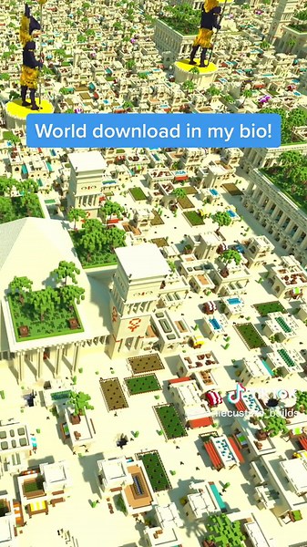📥 World downloads in my bio! #minecraft #charliecustardbuilds