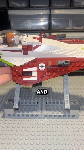 Making this LEGO Star Wars ship fly!