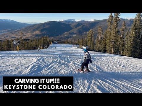 SKIING IN KEYSTONE COLORADO PART 4... KIDS CARVING UP THE SLOPES AFTER 2 DAYS OF SKI SCHOOL!!!!