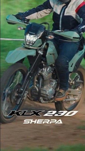日常を抜け出し、澄んだ自然へ ー KLX230 SHERPA