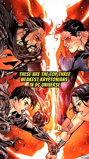 3 MOST WEAKEST KRYPTONIANS #superman #supergirl #powergirl #dccomics #reels2023 #reelsfb #reelsviral | Comic update