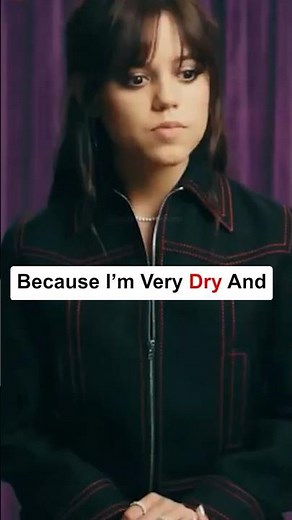 Learn English with Jenna Ortega | What Does “Dry Person” Mean?