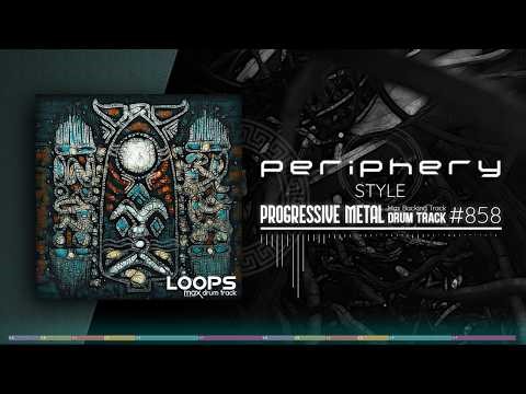 Progressive Metal Drum Track / Periphery Style / 130 bpm