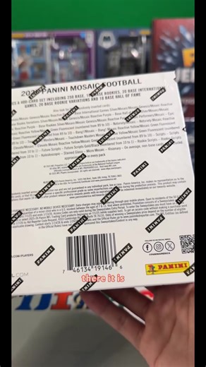 Panini 2025 Football Mosaic Mega Box Review