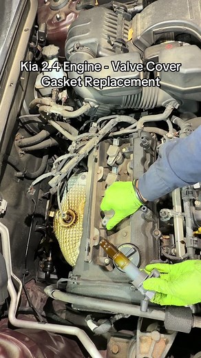 Kia 2.4 Engine Valve Cover Gasket Replacement Guide