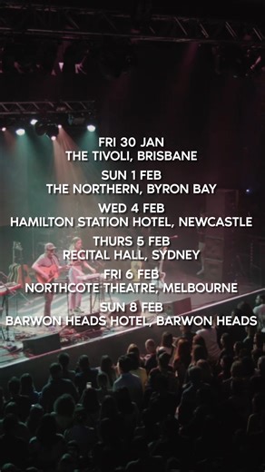 11 reactions | MELBOURNE! we’re headed your way for a special show at Northcote Theatre on Feb 6. tickets are moving fast so don’t wait, get yours now! | Ocie Elliott | Facebook