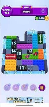 Color Block Jam Level 764 solution #games #colorblockjam #gaming #gameplay
