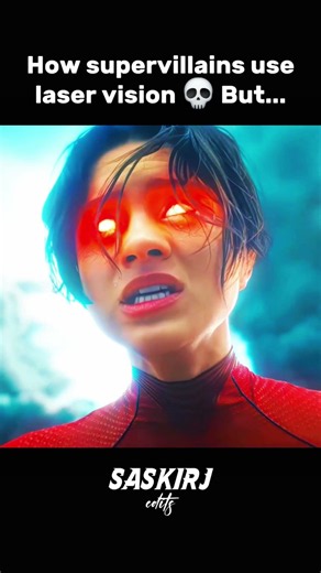 How supervillains laser vision 💀 Meanwhile homelander 🥶
