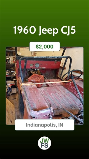 New Listings on Jeep Willys For Sale! 1.) 1959 Willys Wagon located in Ardmore, OK – Asking $1,000 2.) 1953 Jeep CJ 3B located in Orinda, CA – Asking $9,999 3.) 1946 Jeep CJ2A located in Rochester, NY – Asking $1,850 4.) 1960 Jeep CJ5 located in Indianapolis, IN – Asking $2,000 To get more info on these ads and see more, visit the Willys only marketplace on our website. #willysforsale #jeepwillysforsale #willysjeepforsale #willys #jeep | Willys For Sale