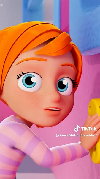 Blue Monkey Troublemaker | Space Station Animation