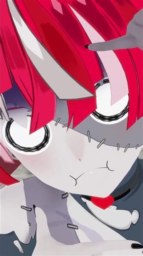 🧟‍♀️Kureijii Orie（クレイジー・オリー）で『君のココロをハッキング』【Hololive MMD】 #shorts #shortsfeed