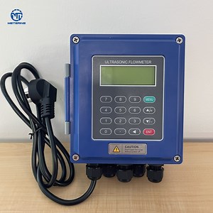 [Hot Item] Compact Clamp-on Flow Flow Meter with Transmitter for Industrial Process Control