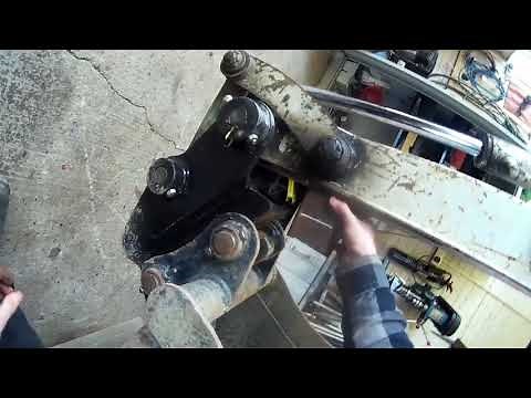 Building an excavator thumb