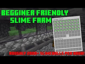 MINECRAFT 1.21 EASY SLIME FARM TUTORIAL (2000+ PER HOUR!) | No Swamp/Slime Chunk Needed
