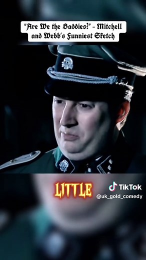 David Mitchell has a sudden realisation while dressed as a Nazi officer: “Are we the baddies?” This sketch is dark, brilliant, and perfectly delivered, with Robert Webb’s deadpan confusion and Mitchell’s growing horror. One of the most famous comedy moments of the 2000s, and still hilarious today. #AreWeTheBaddies #MitchellAndWebb #ClassicComedy #BritishHumour #ComedyLegends #UKTVGold #SketchComedy #Satire #BBCComedy #2000sTV #ViralSketch