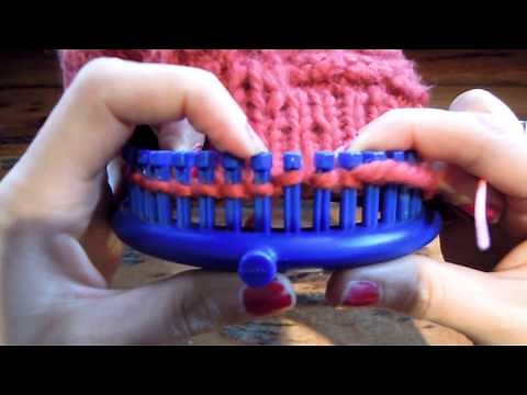How to do a Stretchy Bind Off on Knitting Loom