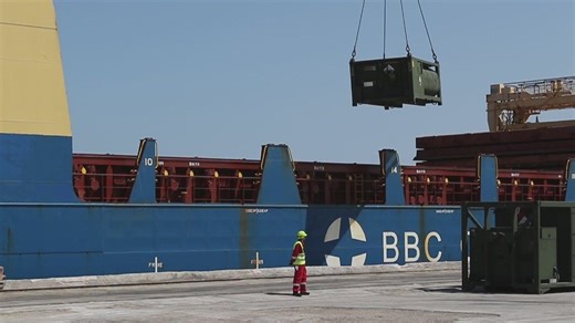 B-Roll: Port operations set stage for successful African Lion 2025 (Part 1 of 3)