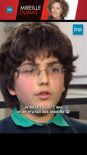 232K views · 996 reactions | Charlie a 135 de QI. Enfant HPI : Comment voit-il la vie ? La réponse est sur la chaîne INA Mireille Dumas https://youtu.be/GN6E0mqBhKw Rendez-vous le 29 février pour savoir ce qu’est devenu Charlie aujourd’hui. | INA | Facebook