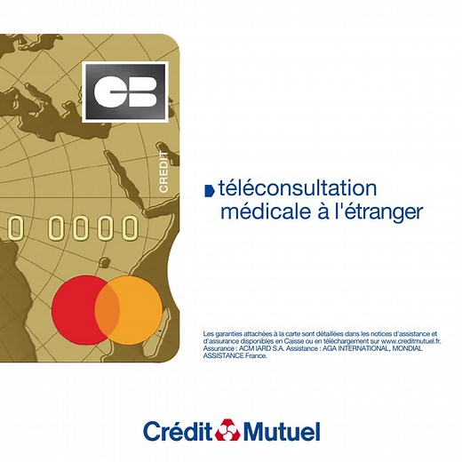 🛫💳 Voyagez en toute sérénité avec une carte de paiement CB Mastercard Gold : celle-ci vous permet de bénéficier de plafonds de paiement et de retrait étendus ainsi que de nombreuses assurances dans le cadre de vos voyages et séjours à l'étranger. Détails et conditions : bit.ly/CM-MastercardGold | Crédit Mutuel