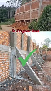DESIGN COUNTERFORT RETAINING WALLS FOR AVOID THIS✅❌ #reels #civil #trending #mountain #retainingwalls #counterfort #beams #RCC #construction #hills | As A Engineer தமிழ்