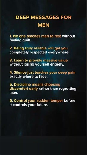 "DEEP MESSAGES FOR MEN" #journeywithpriyanka