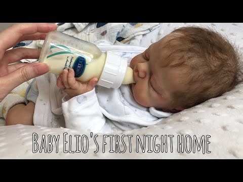 Reborn Throwback Video| Full body Silicone Baby Elio’s First Day Home🧸 Reborn Role Play