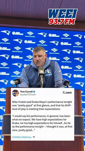 6.3K views · 457 reactions | Mike Vrabel said Drake Maye’s...