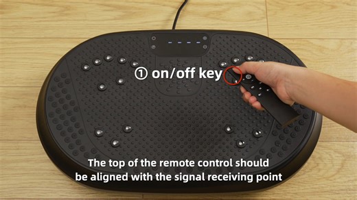 Video instructions for remote control mannual mode