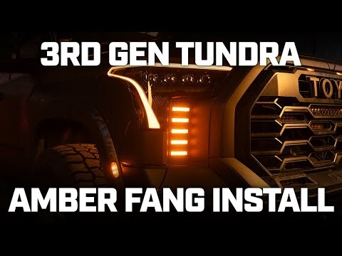 3rd Gen AMBER Fang Light Install! // Full How-to & Walkthrough! 🔥