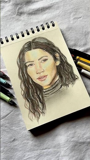 Zendaya Portrait drawing #zendaya #drawing #portraitdrawing