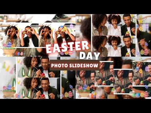 EASTER DAY Photo Slideshow in Filmora 15 🐣 | Easy Cinematic Tutorial + Free Template.
