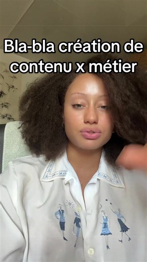 Bla-bla création de contenu x métier — réflexions ouvertes