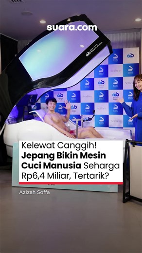 Jepang punya teknologi yang bikin orang bisa mandi tanpa perlu mandi sendiri. Perusahaan Jepang, Science Co., memperkenalkan Mirai Human Washing Machine di Osaka-Kansai Expo 2025. Berbentuk kapsul, alat ini memungkinkan pengguna duduk atau berbaring di dalamnya. Setelah ditutup, tubuh akan dibersihkan menggunakan gelembung mikro dan pancuran, kemudian dikeringkan secara otomatis. Prosesnya hanya sekitar 15 menit, lengkap dengan musik dan visual untuk membuat pengalaman mandi lebih rileks. Teknol