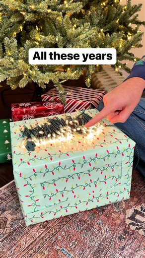 How did I not know about this The red bulb in my Christmas light set can make them blink. This video is for entertainment purposes only. Always unplug your lights before making any adjustments. This original video was produced by Network Media LLC, and Liz & Jeff. #lights #christmaslights #blinkinglights #christmasdecor | Home Hacks & Easy Snacks