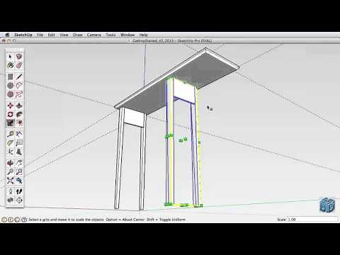 Sketchup Tutorial For Beginners-Part 4